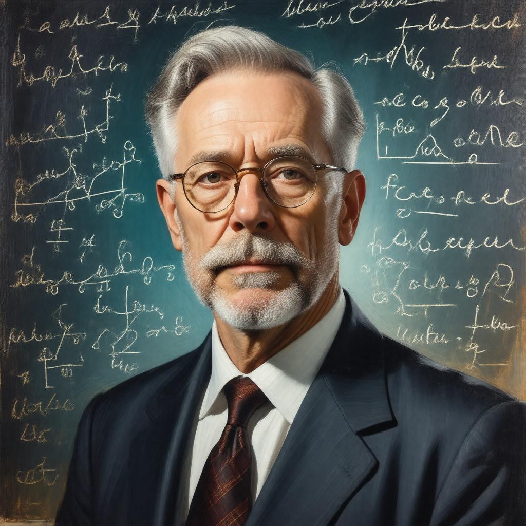 AI-created image of John H. Schwarz