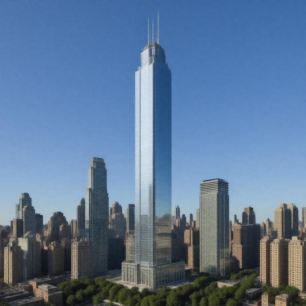 AI-created image of John Hancock Center