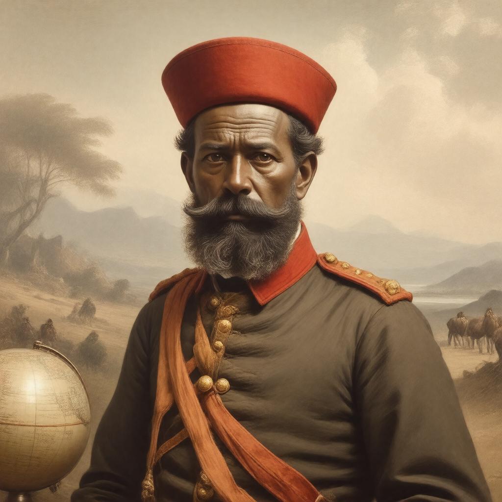 AI-created image of John Hanning Speke