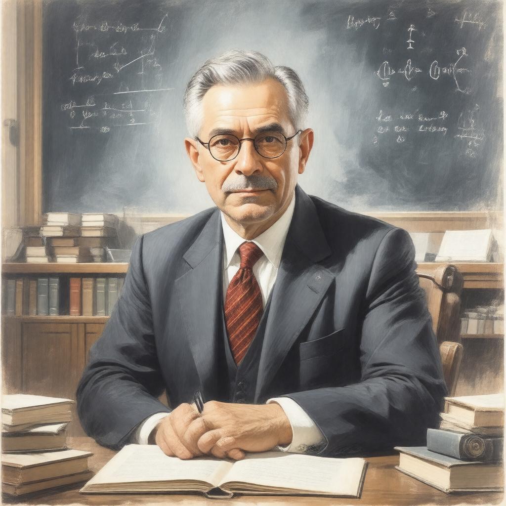 AI-created image of John Harsanyi