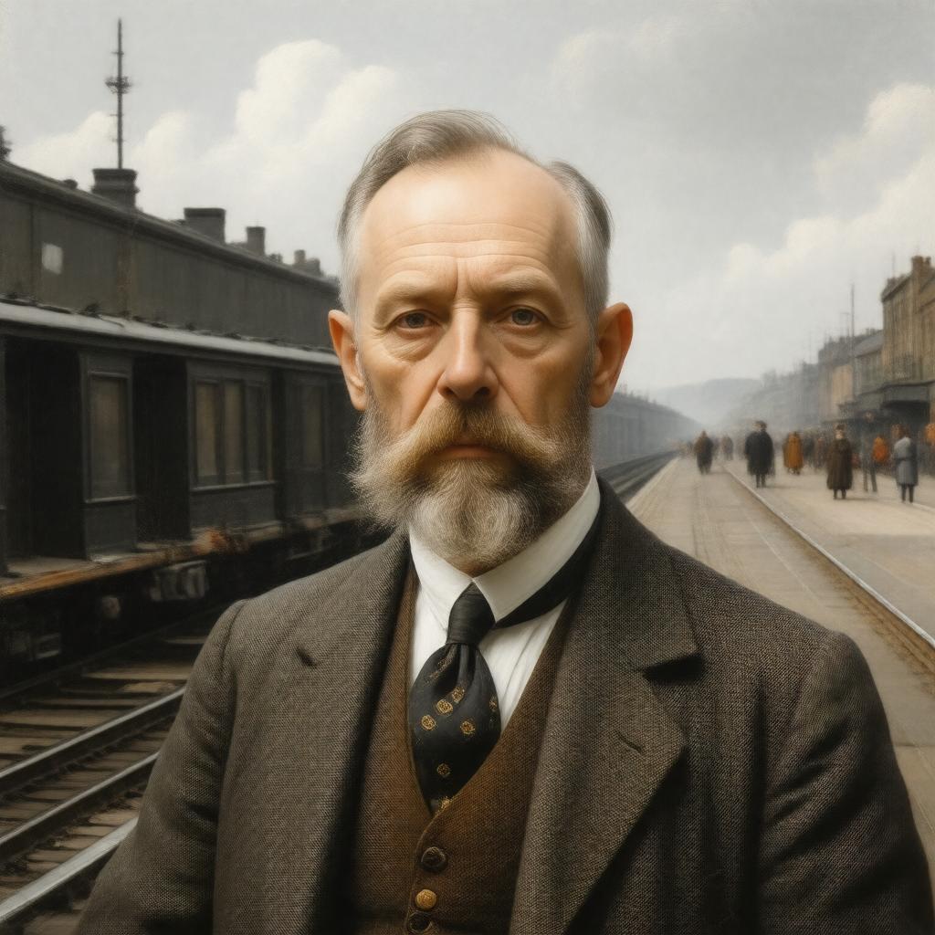 AI-created image of John Hawkshaw