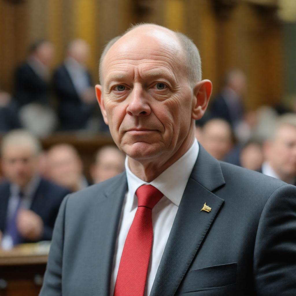 Click to view larger image AI-created image of John Healey