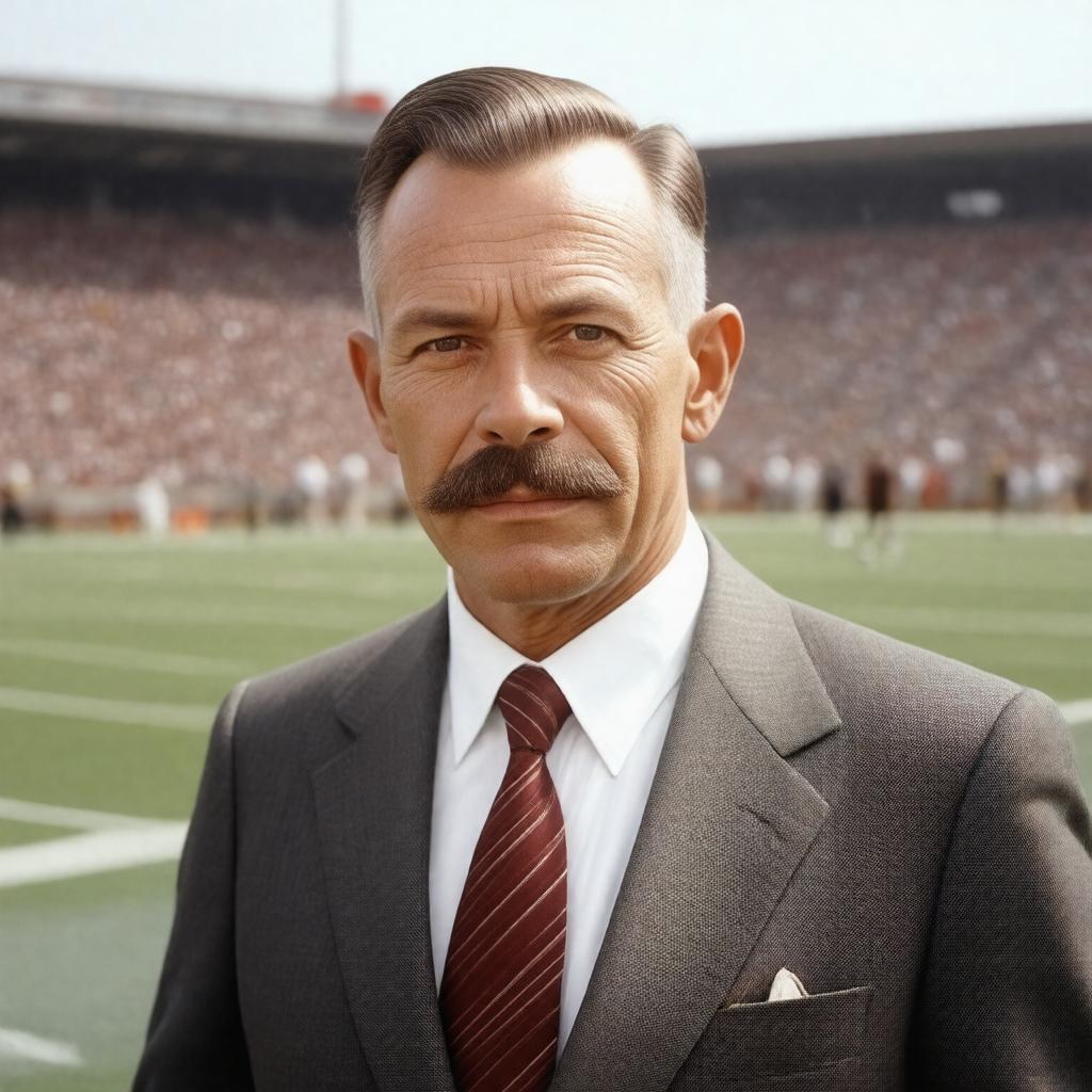 AI-created image of John Heisman