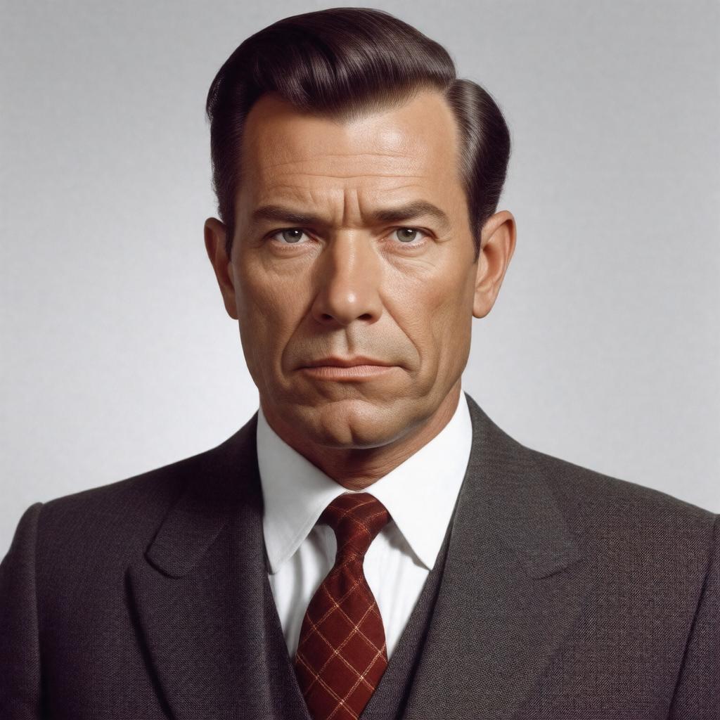 AI-created image of John Hodiak