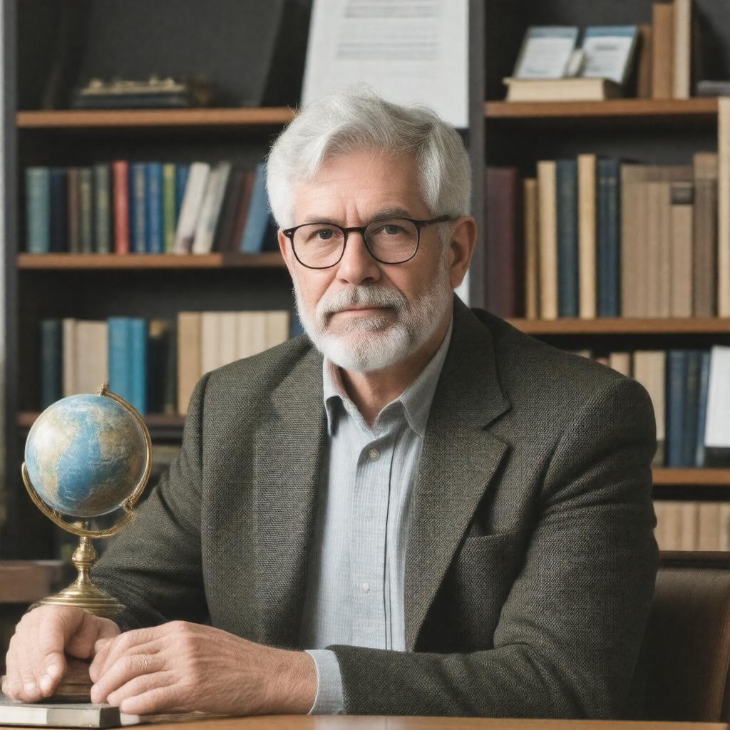 AI-created image of John Holdren