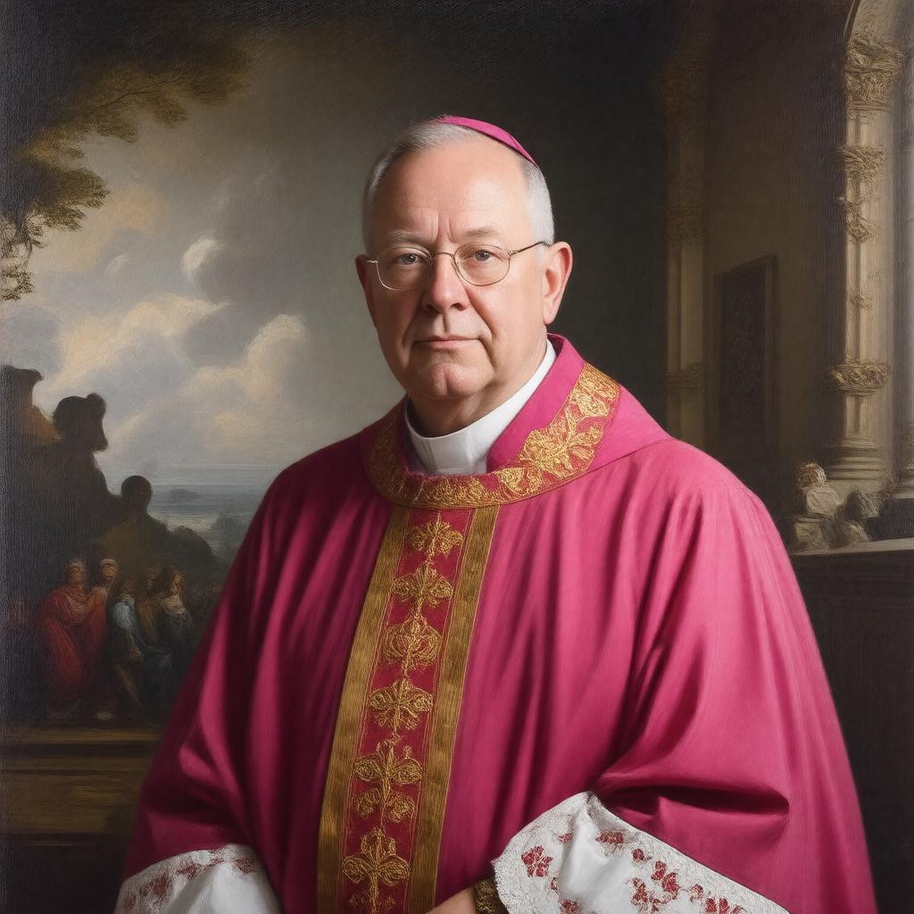 AI-created image of John Inge