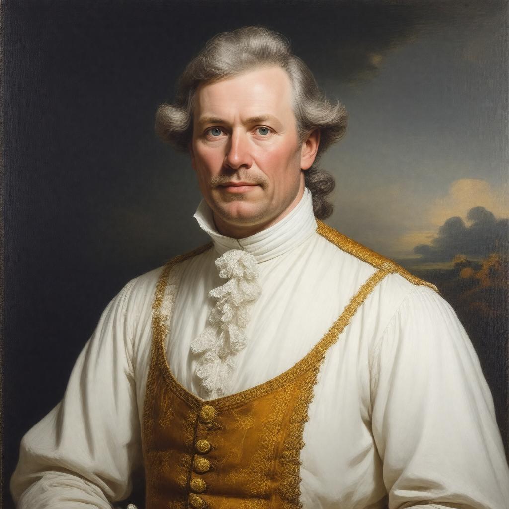 AI-created image of John Ivory