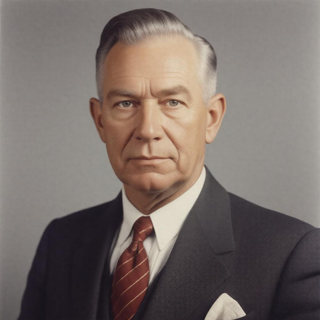 AI-created image of John J. Burns