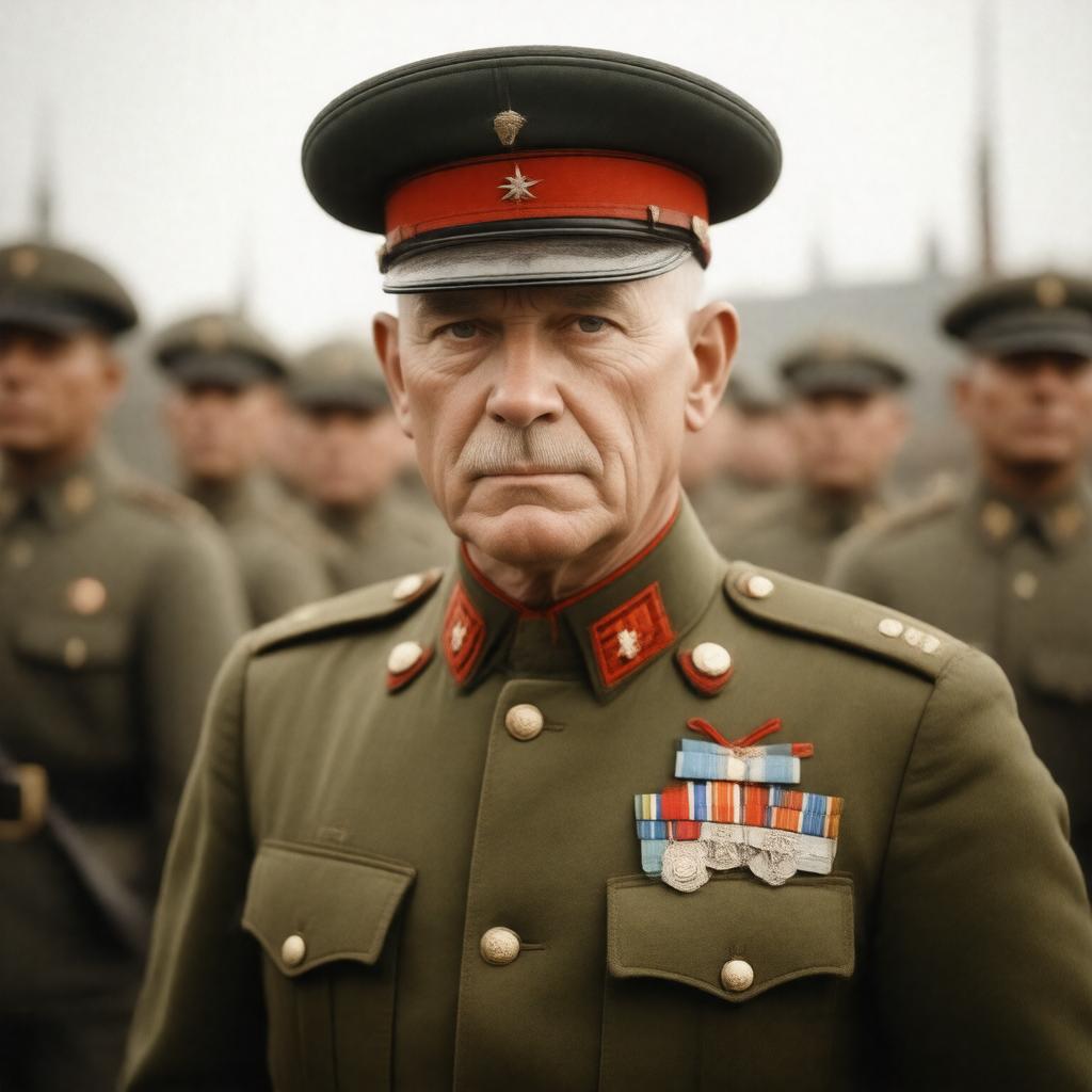 AI-created image of John J. Pershing