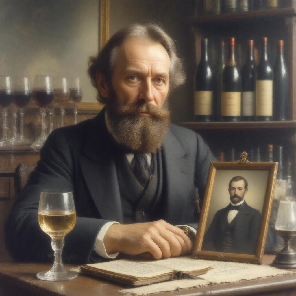 AI-created image of John James Ruskin