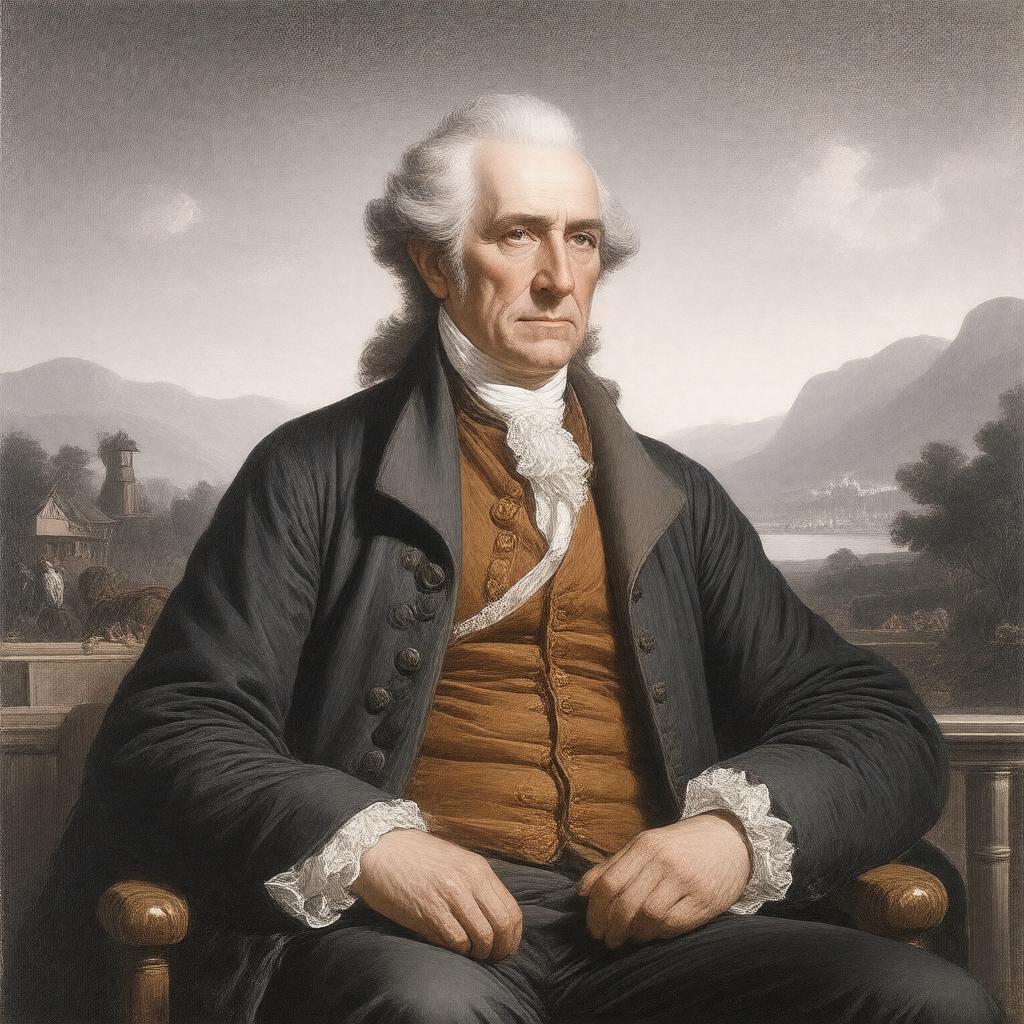 AI-created image of John Jay