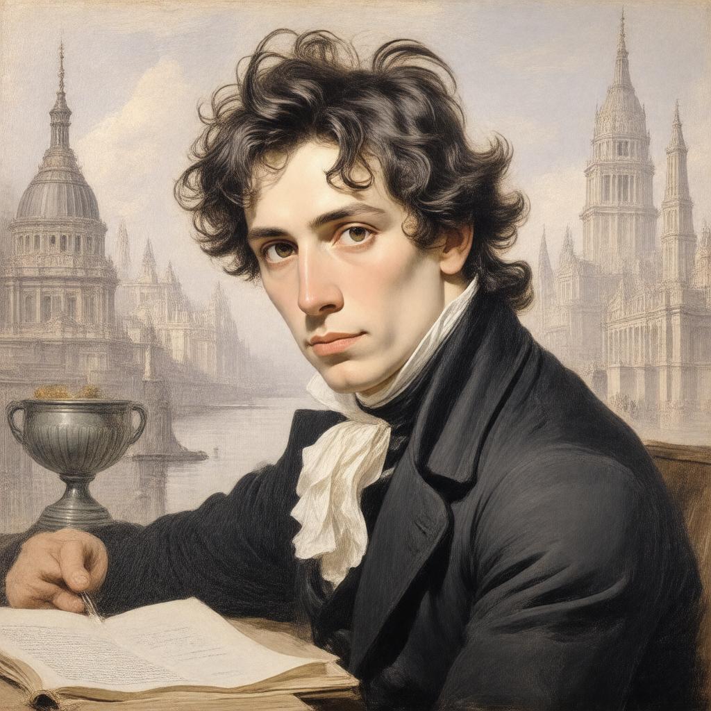 AI-created image of John Keats