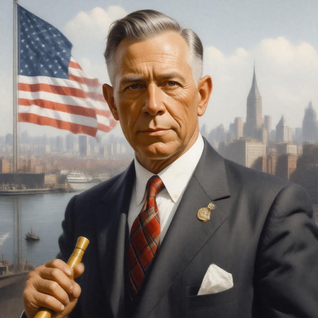 AI-created image of John Kelly (father of Grace Kelly)