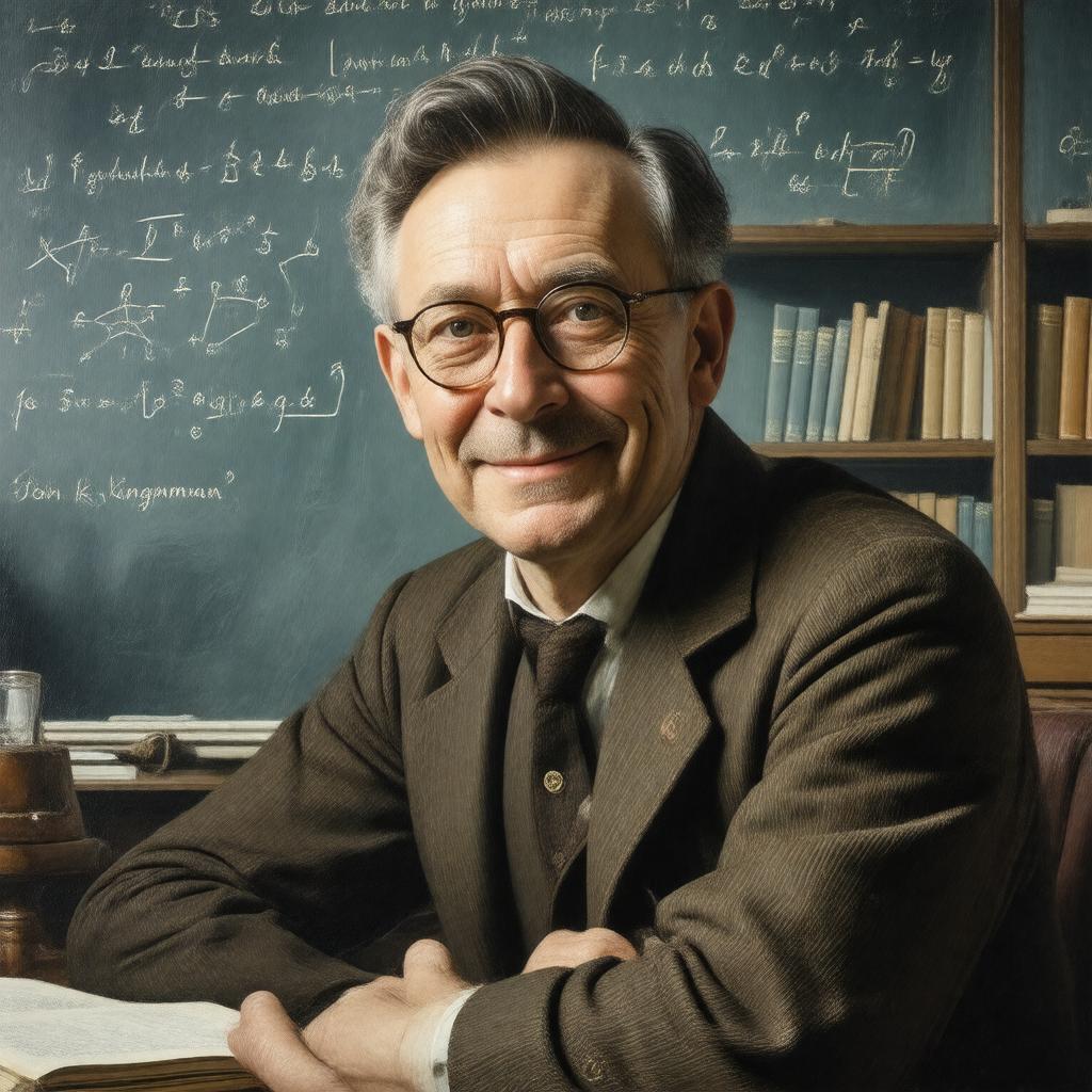 Click to view larger image AI-created image of John Kingman (son)