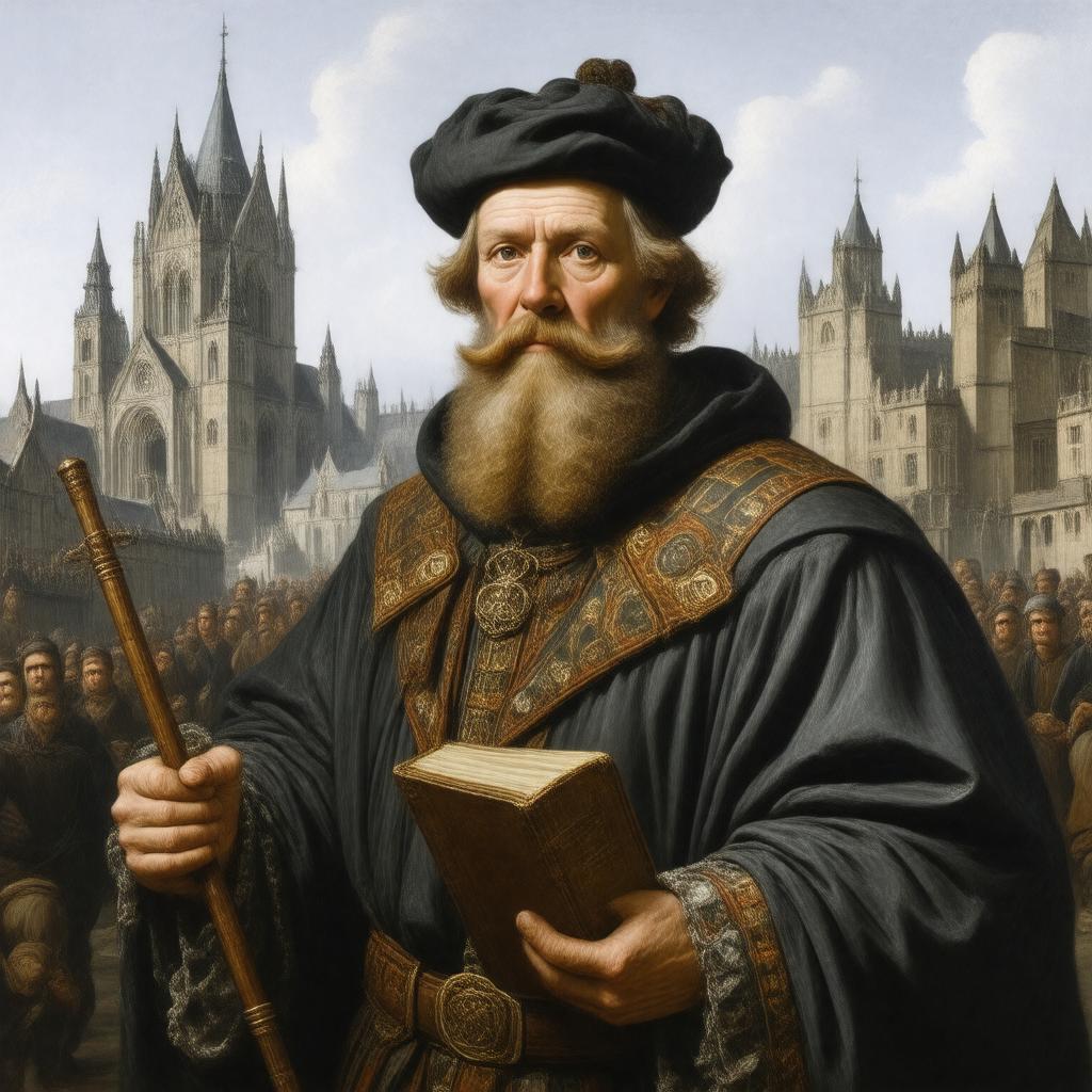 AI-created image of John Knox