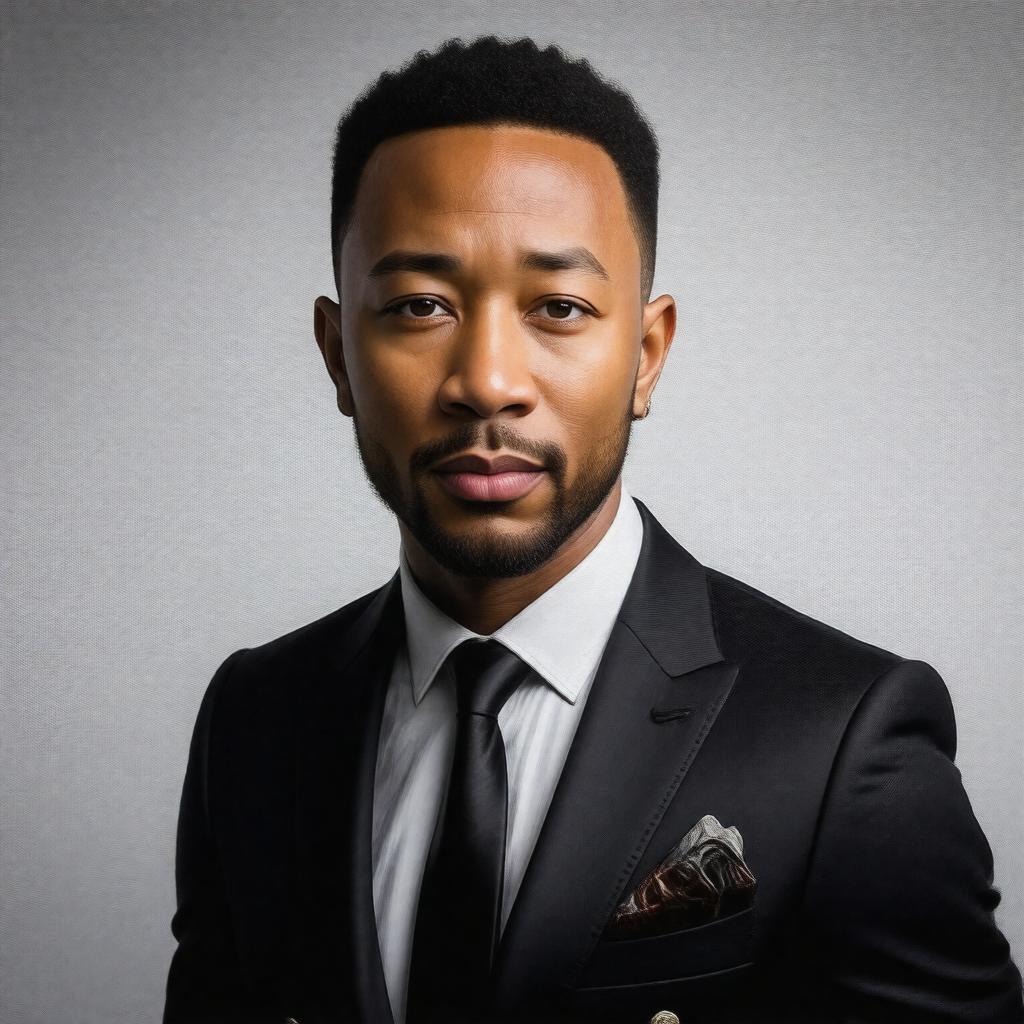 AI-created image of John Legend