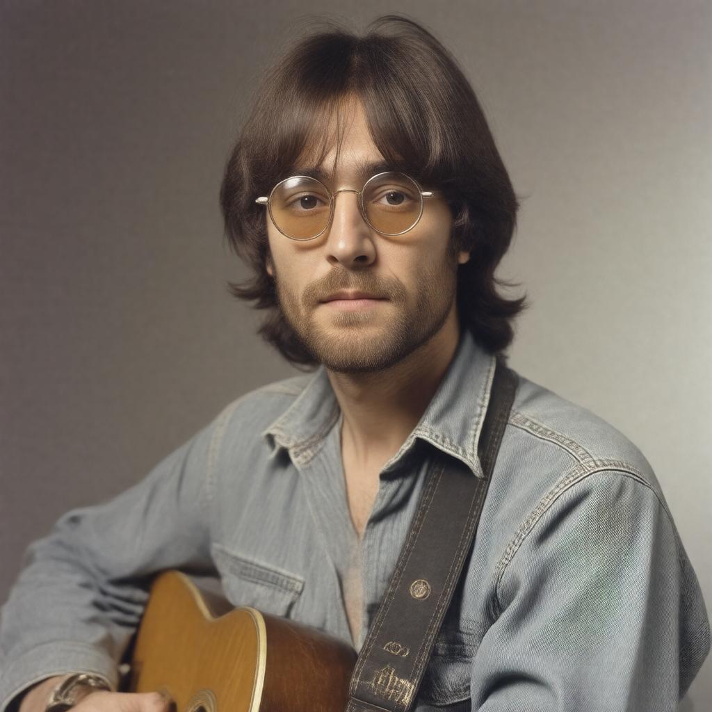 AI-created image of John Lennon
