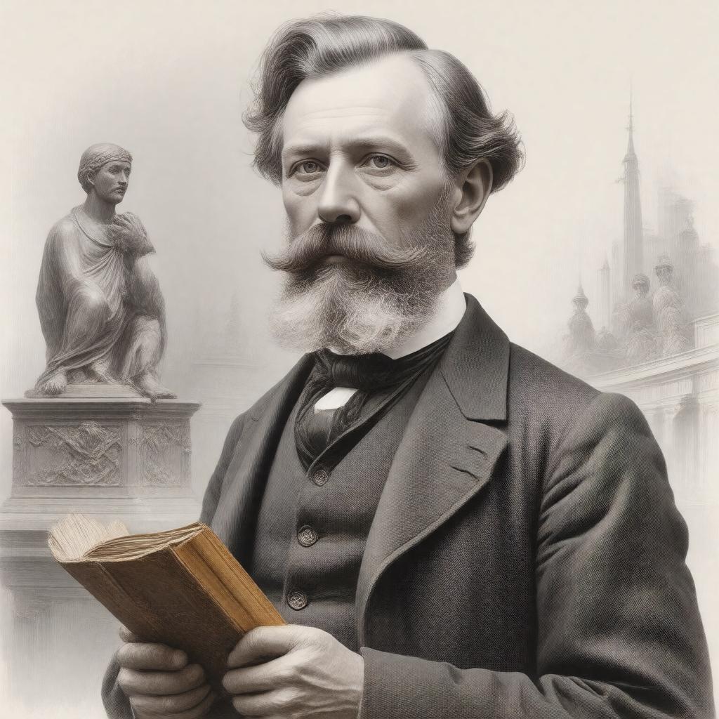 Click to view larger image AI-created image of John Lockwood Kipling