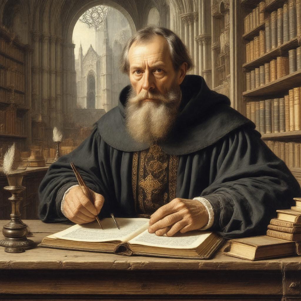 AI-created image of John Lydgate