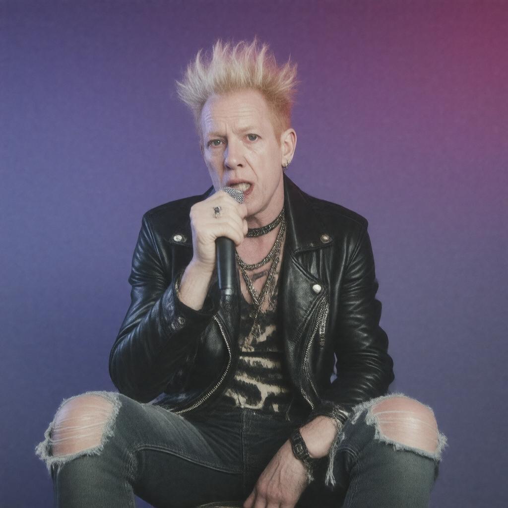 AI-created image of John Lydon
