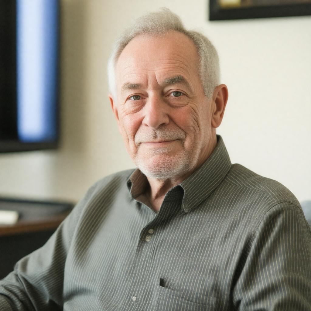 AI-created image of John Mahoney