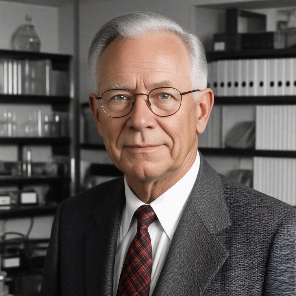 AI-created image of John Marburger