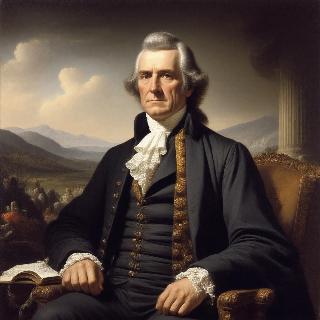 AI-created image of John Marshall