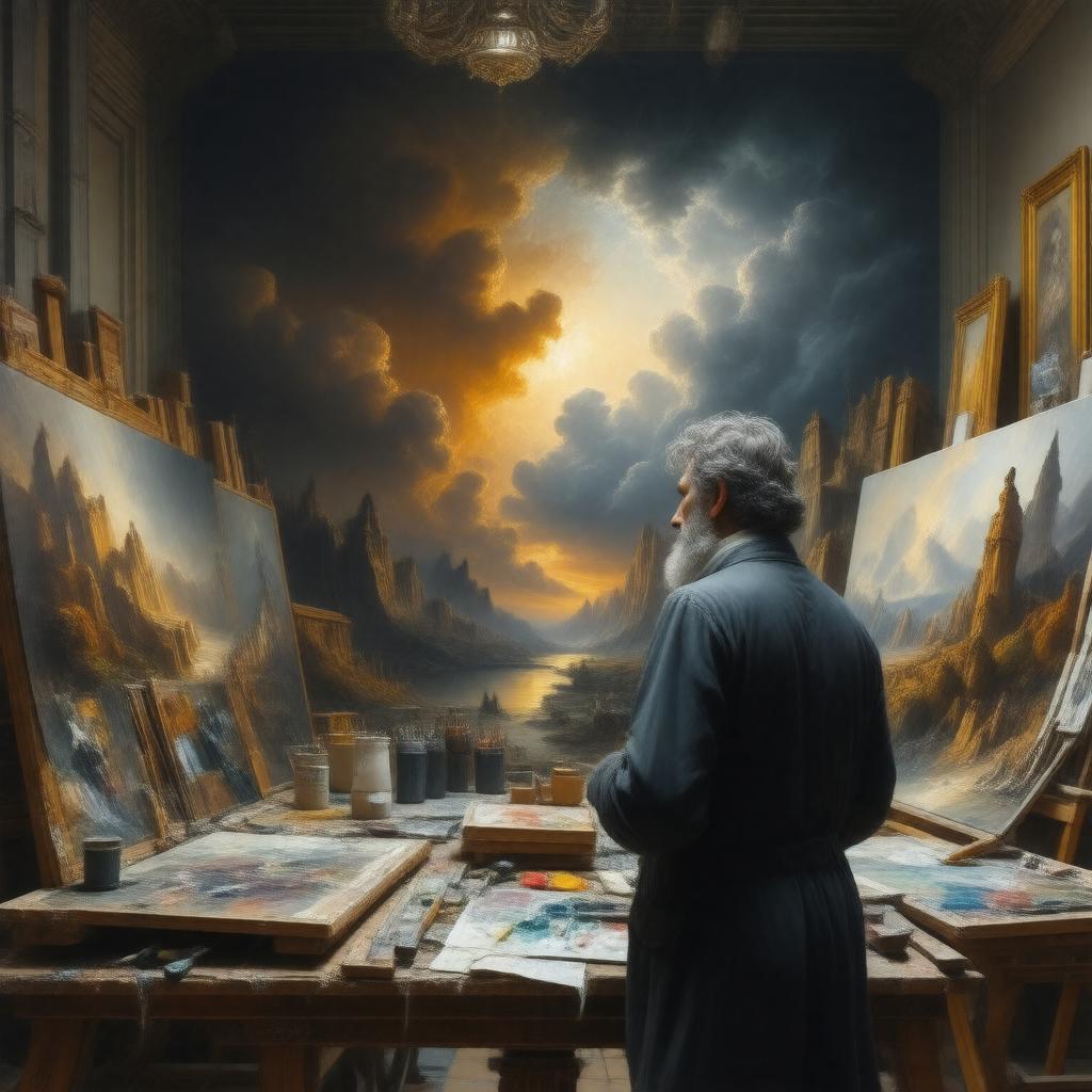 AI-created image of John Martin