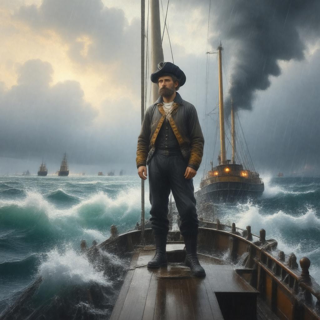 AI-created image of John Maynard