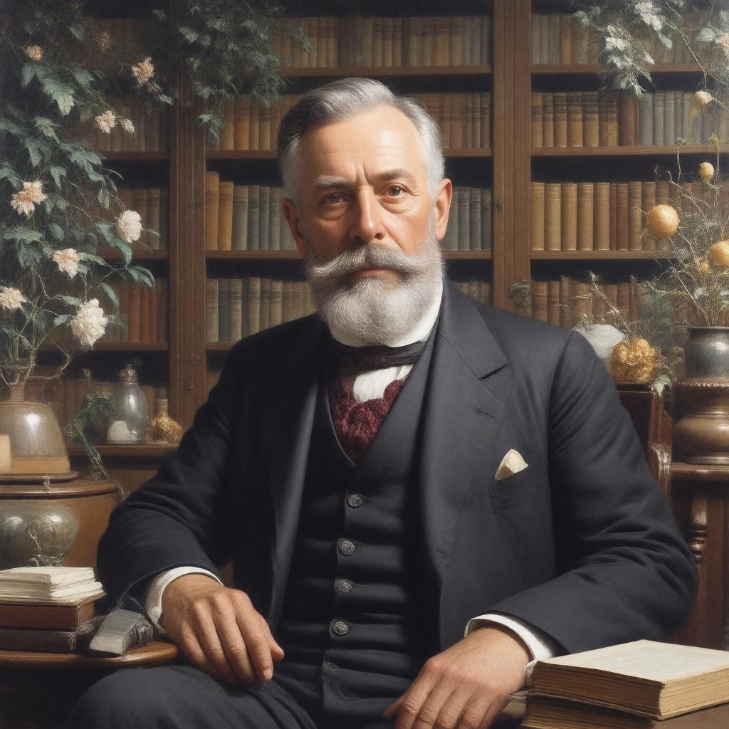 AI-created image of John McConnell Black