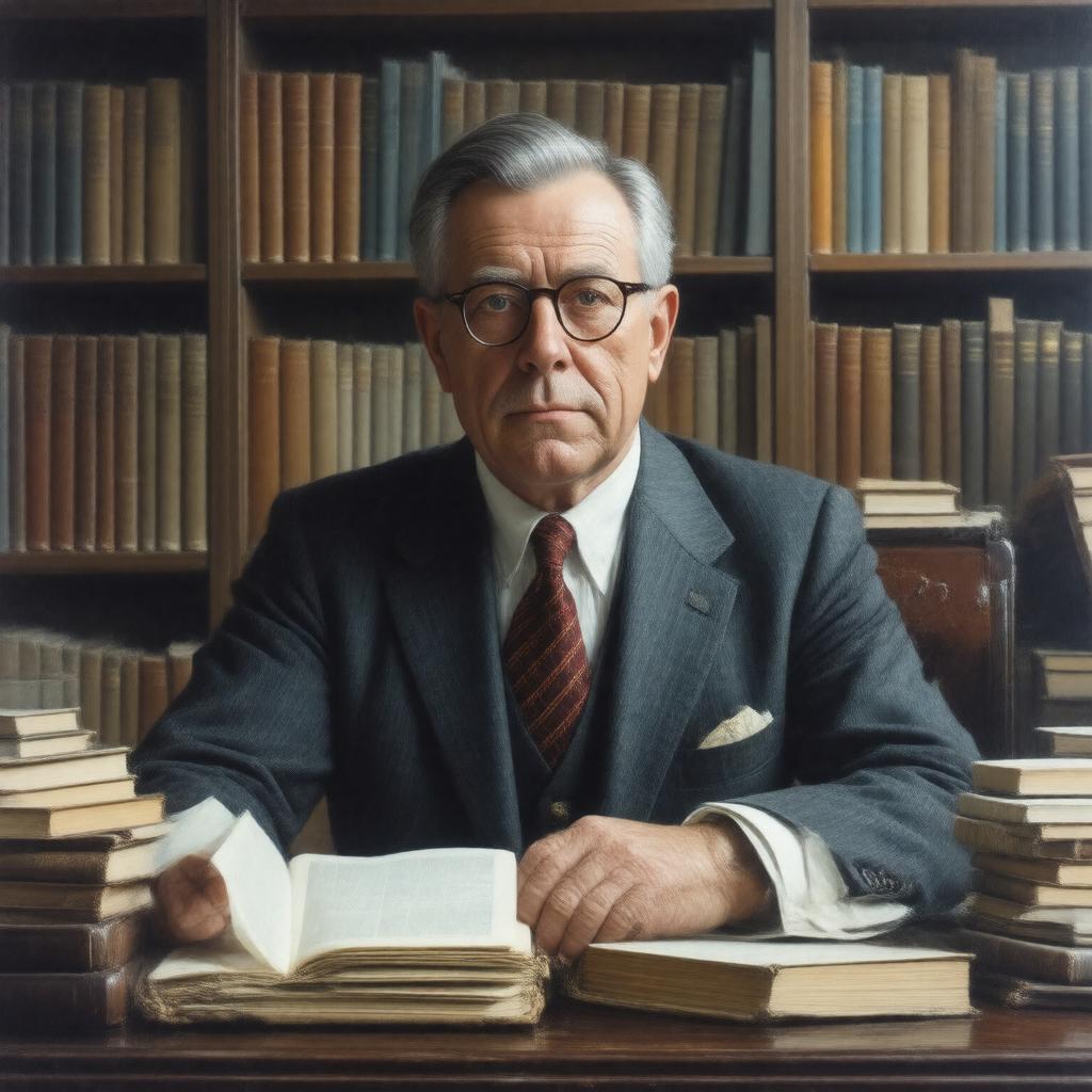 AI-created image of John McDowell