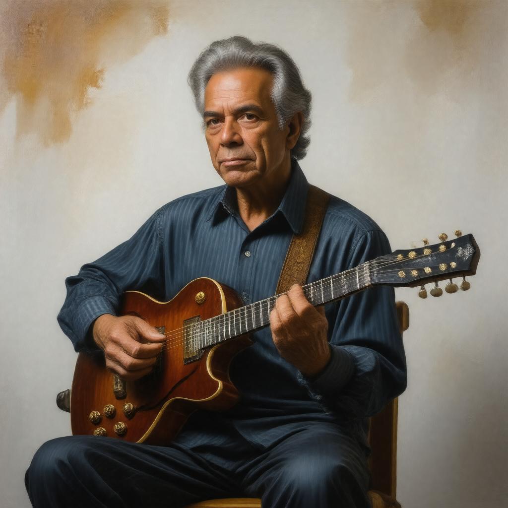 AI-created image of John McLaughlin