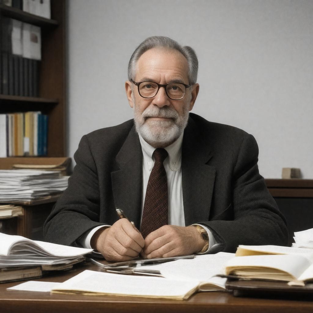 AI-created image of John McPhee