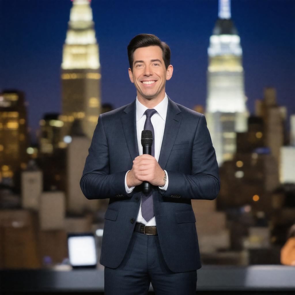 AI-created image of John Mulaney