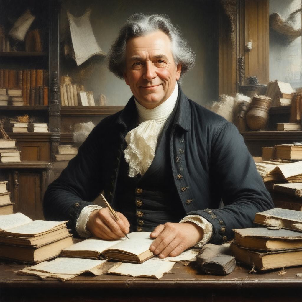 AI-created image of John Murray