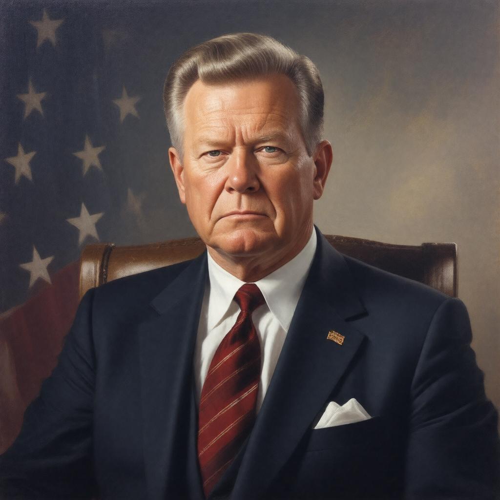 AI-created image of John Nance Garner