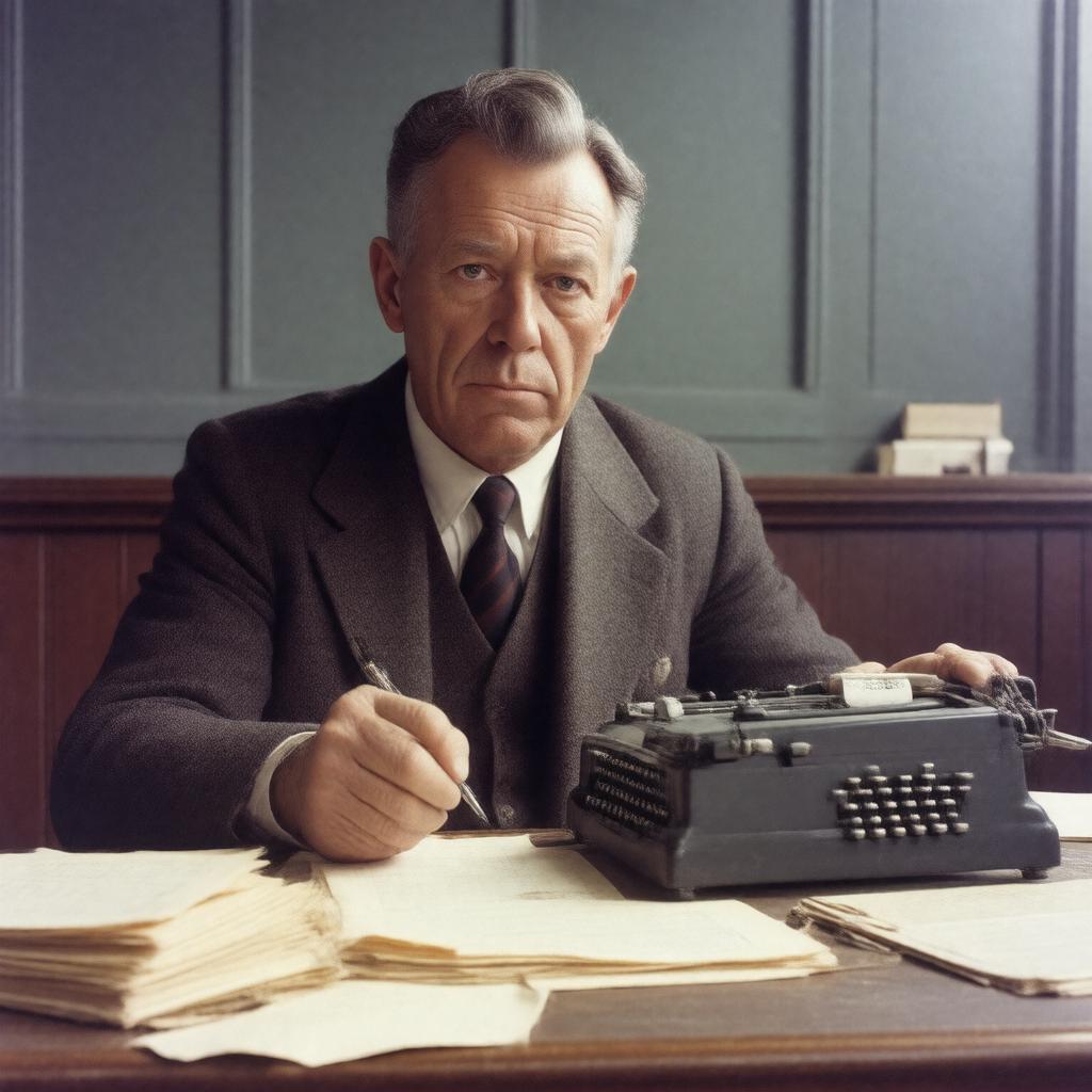 AI-created image of John Osborne