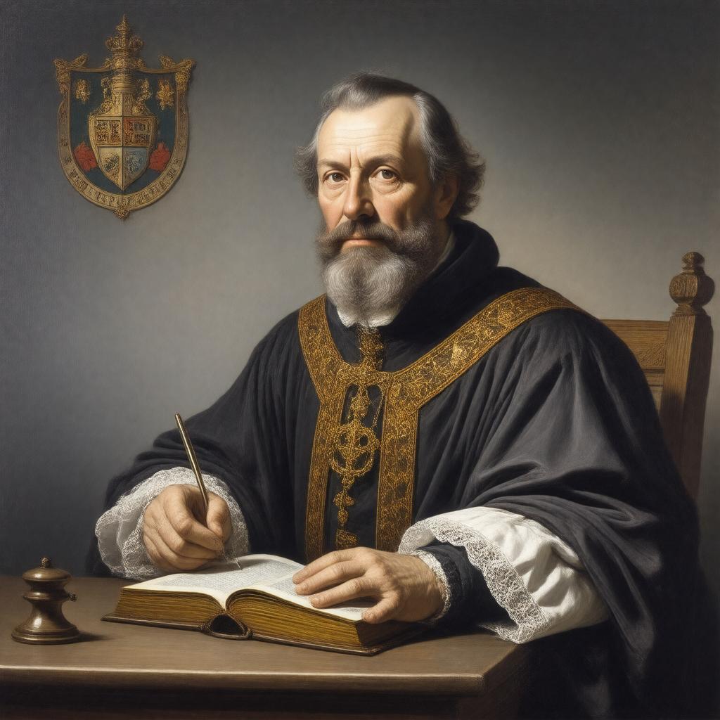 Click to view larger image AI-created image of John Overall