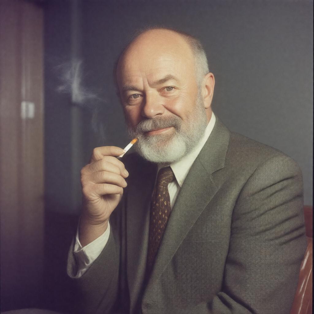 AI-created image of John Peel