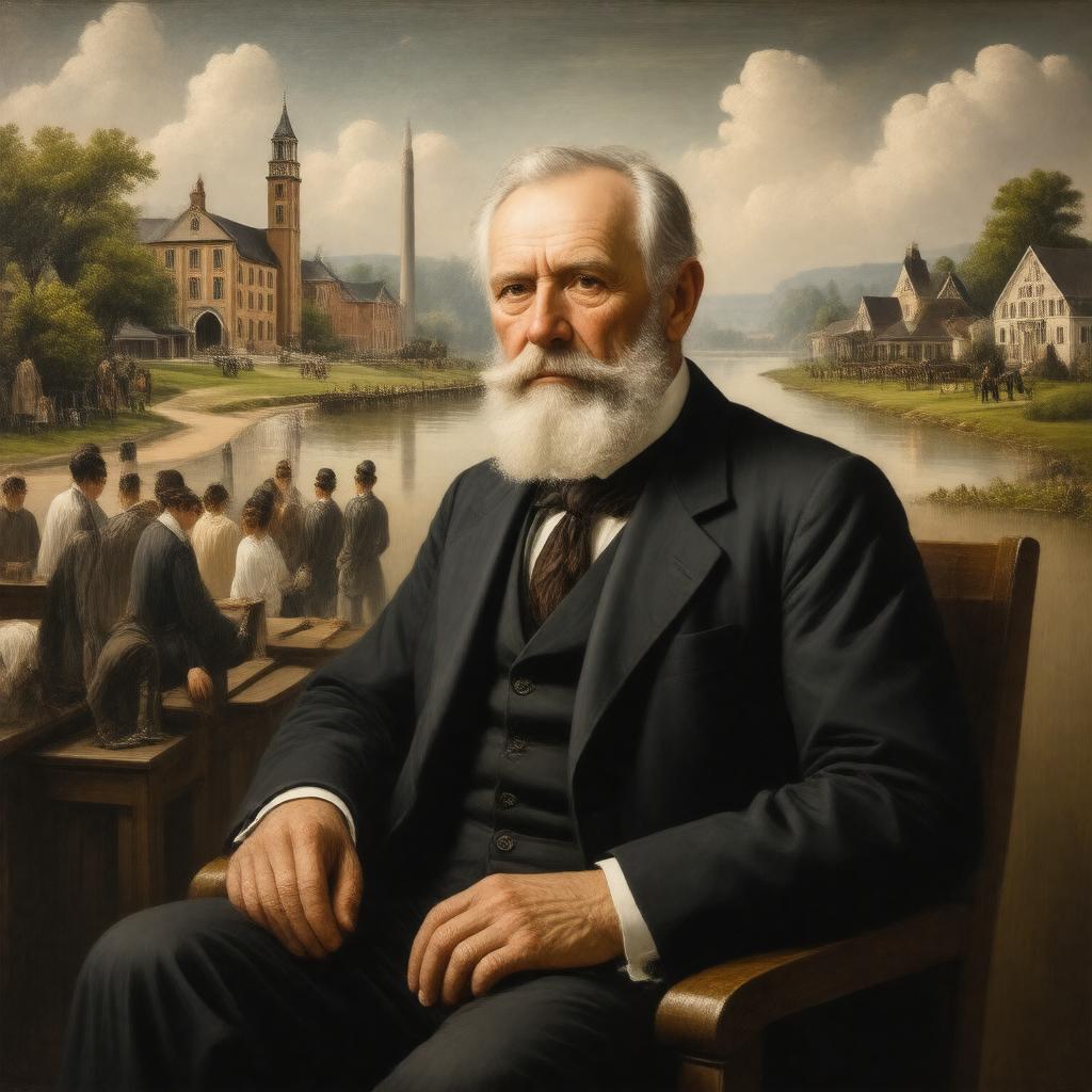 Click to view larger image AI-created image of John Price Crozer