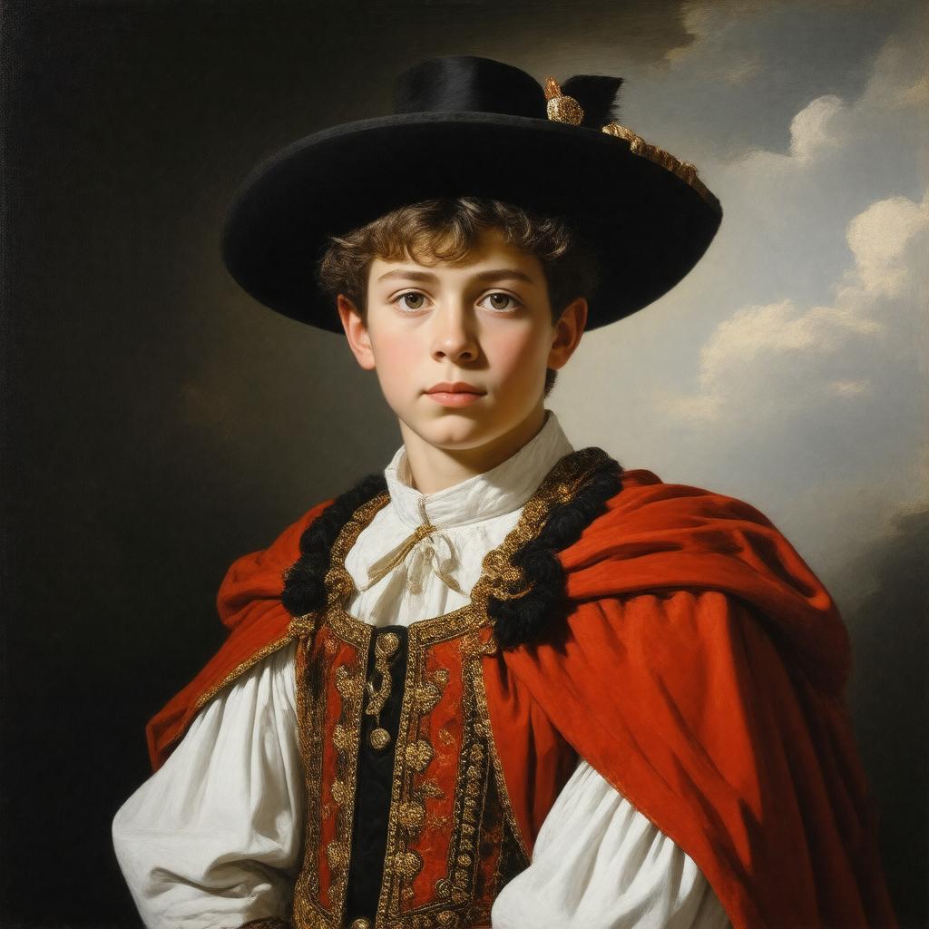 AI-created image of John, Prince of Asturias