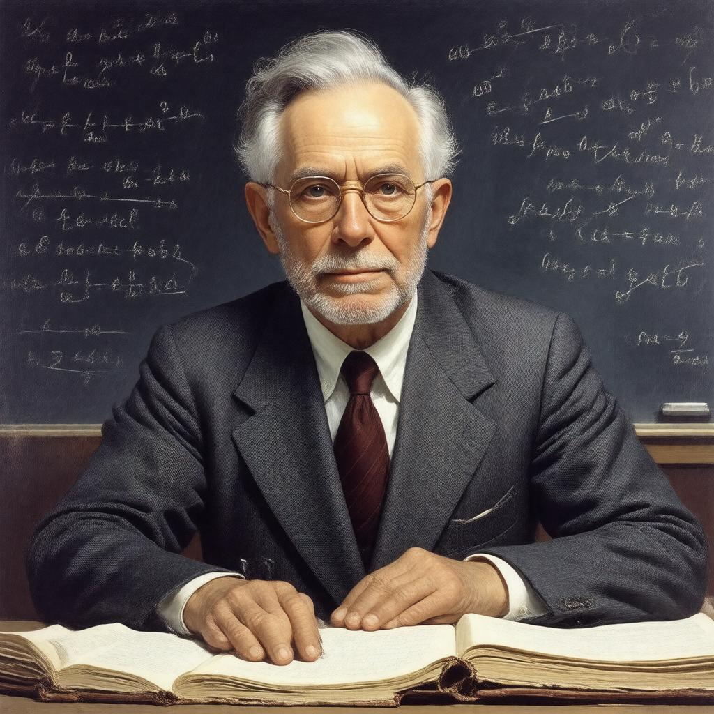 AI-created image of John R. Isbell