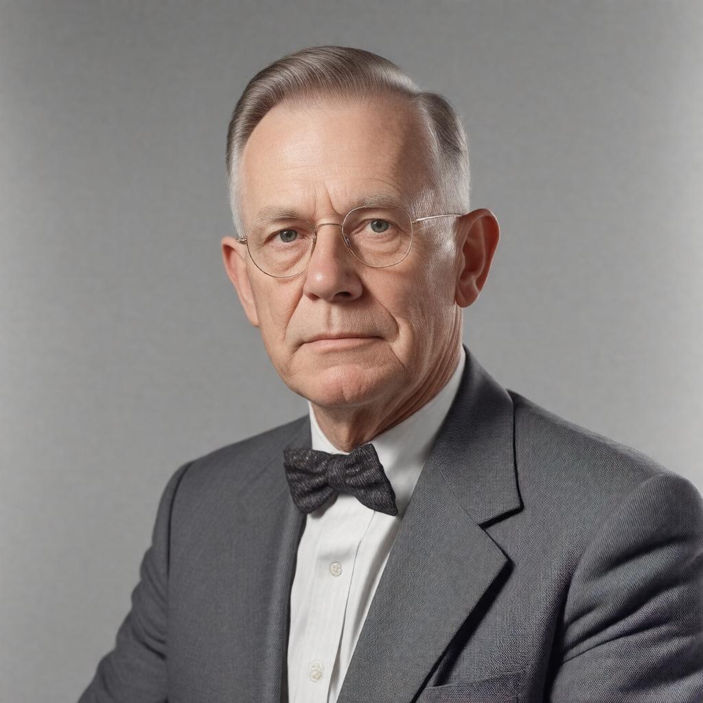 AI-created image of John R. Pierce