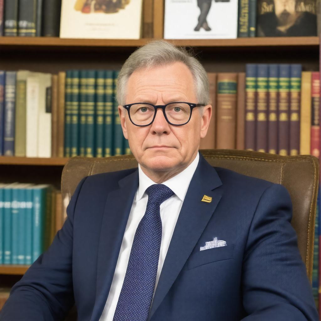 AI-created image of John Redwood