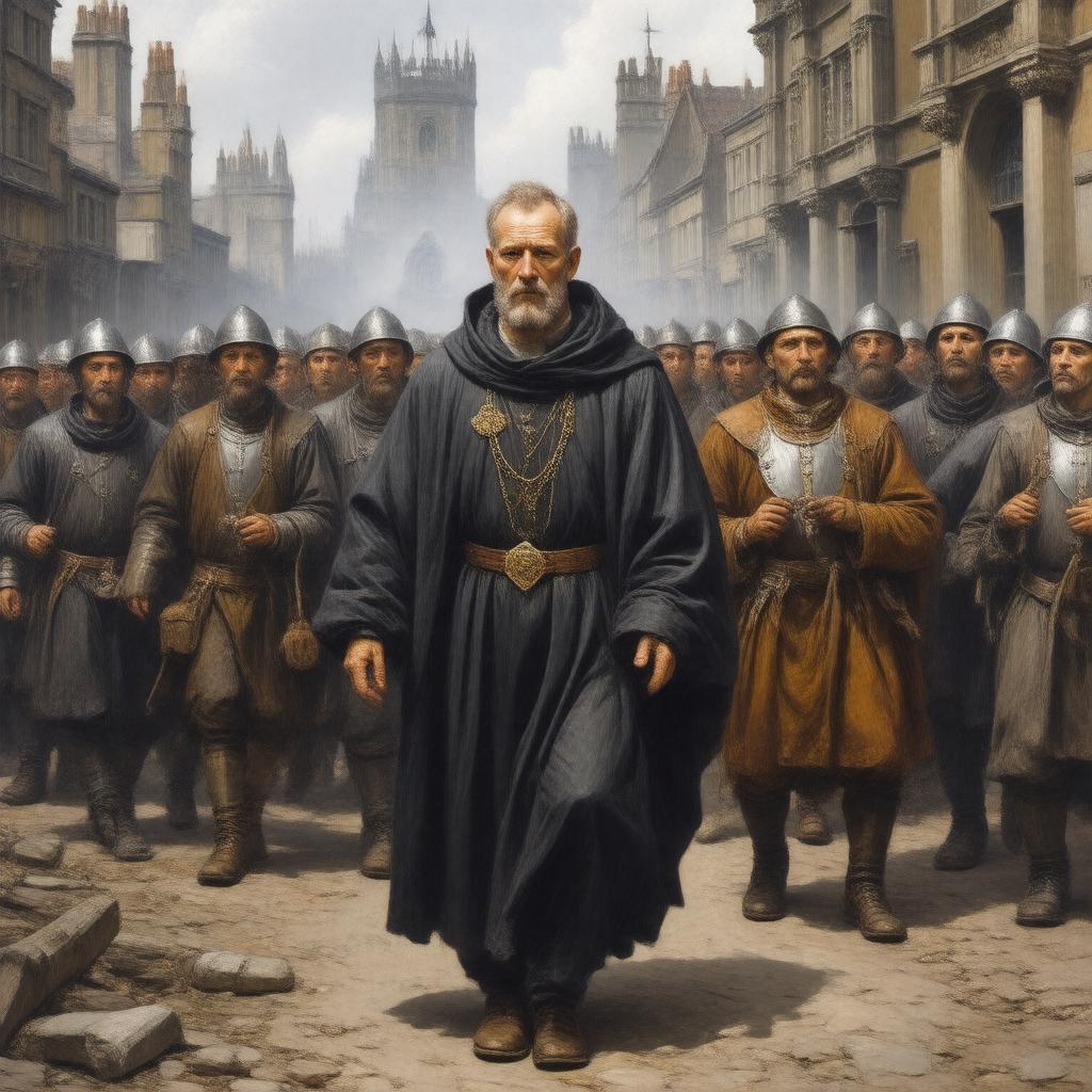 AI-created image of John Rigdale