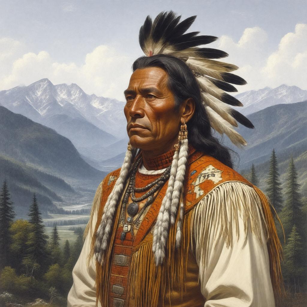 AI-created image of John Ross