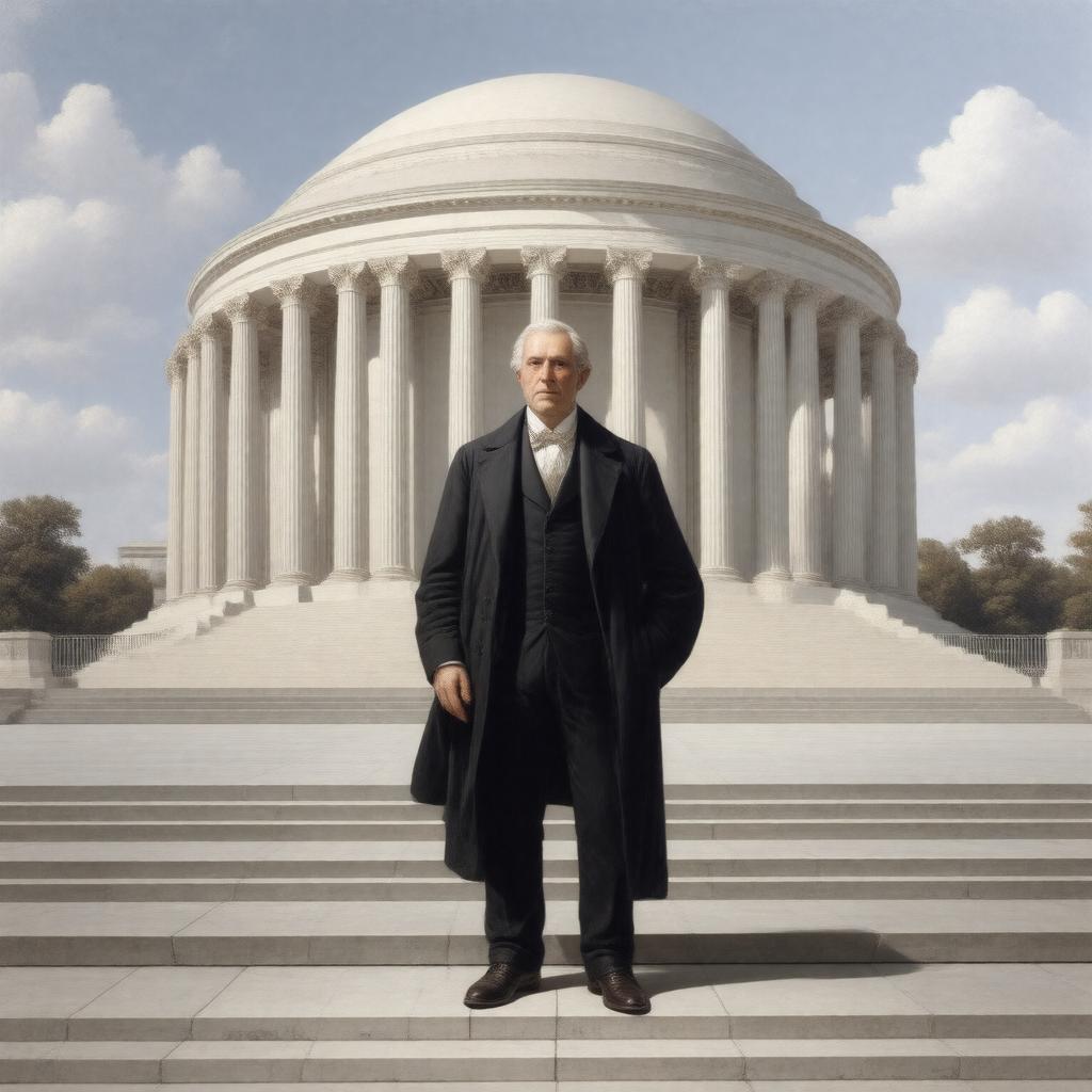 AI-created image of John Russell Pope