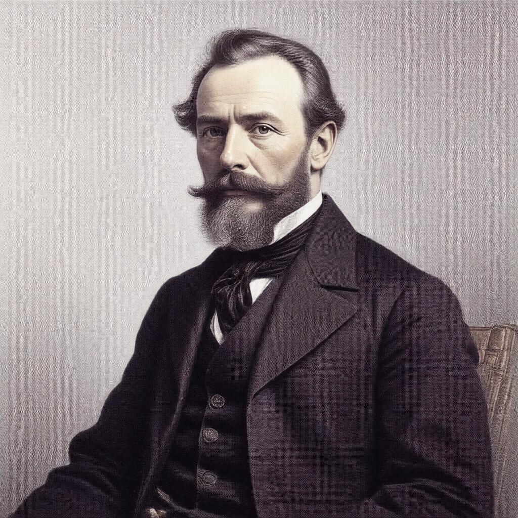 AI-created image of John Russell, Viscount Amberley