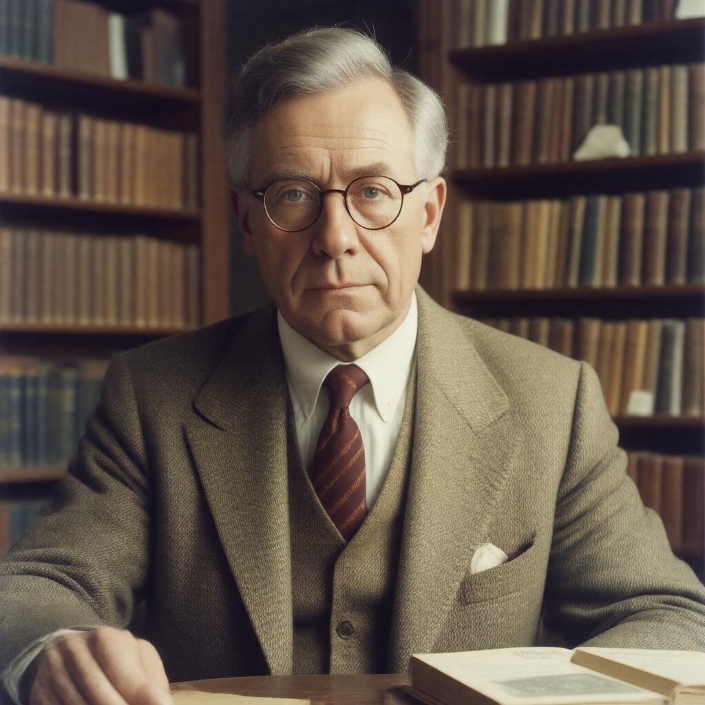 AI-created image of John Russell (author)