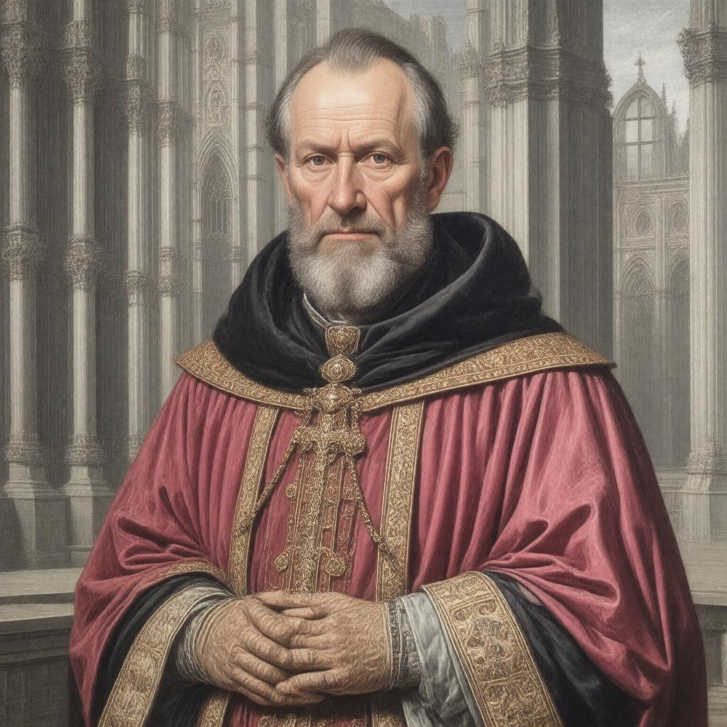 AI-created image of John Russell (bishop)